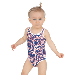 Summer 2024 Collection: "Mafia Prints" All-Over Print Kids Swimsuit