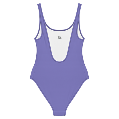 Summer 2024 Collection: "The City With Three Seasons" Purple One-Piece Swimsuit