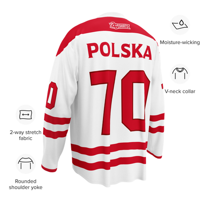 "Polska Buffalo" Sublimated Fan Jersey