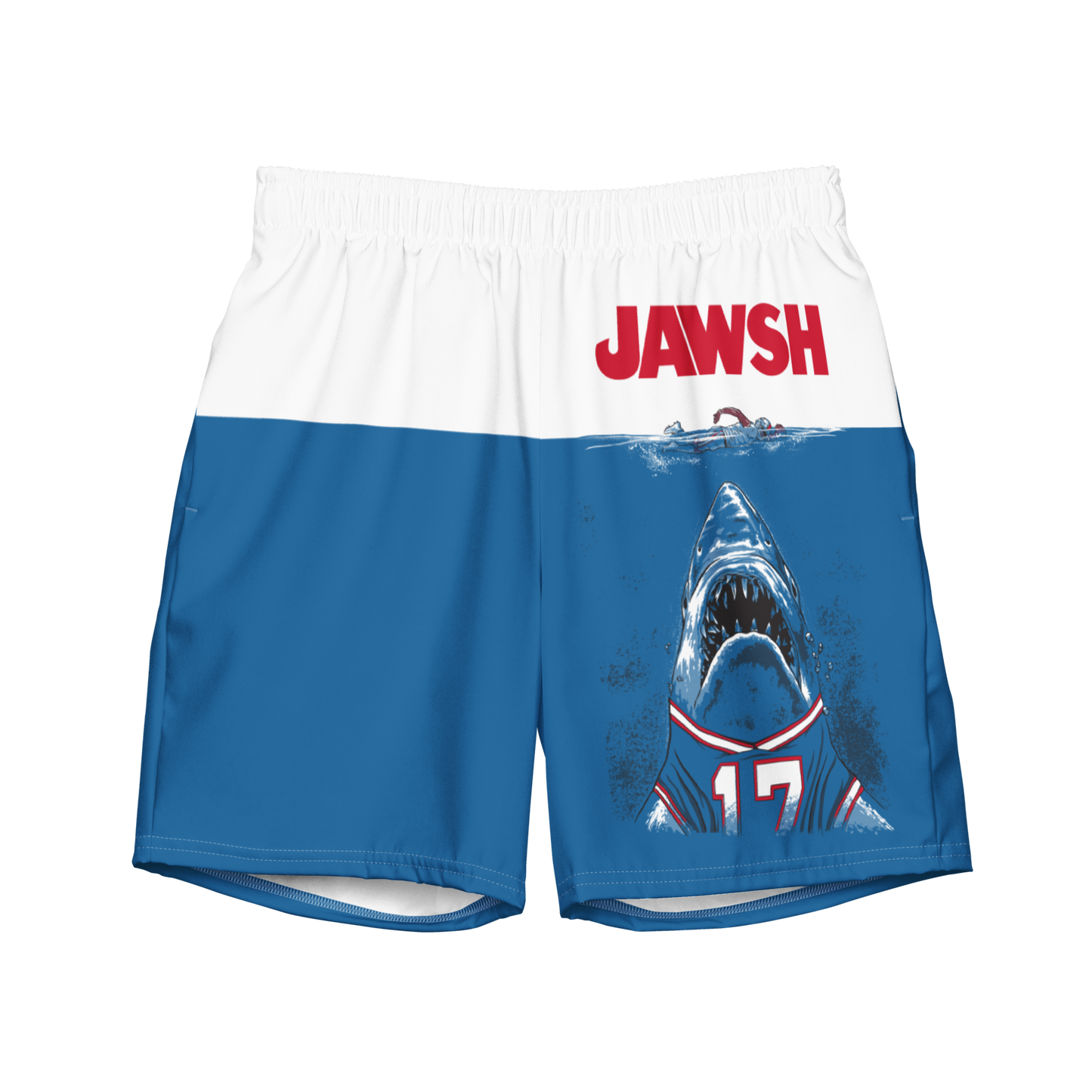 "JAWSH" Swim Trunks