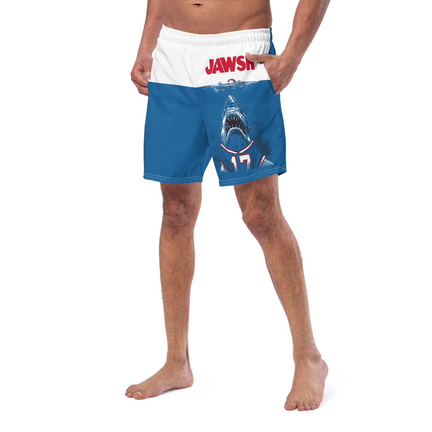 "JAWSH" Swim Trunks