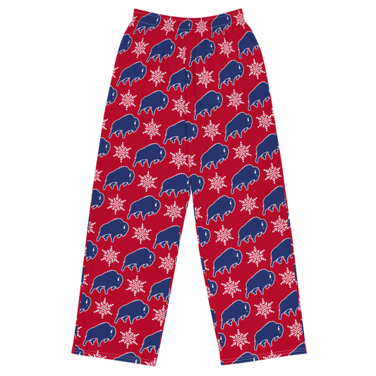 Winter 2023 Collection: "Buffalo Winter" unisex wide-leg pants