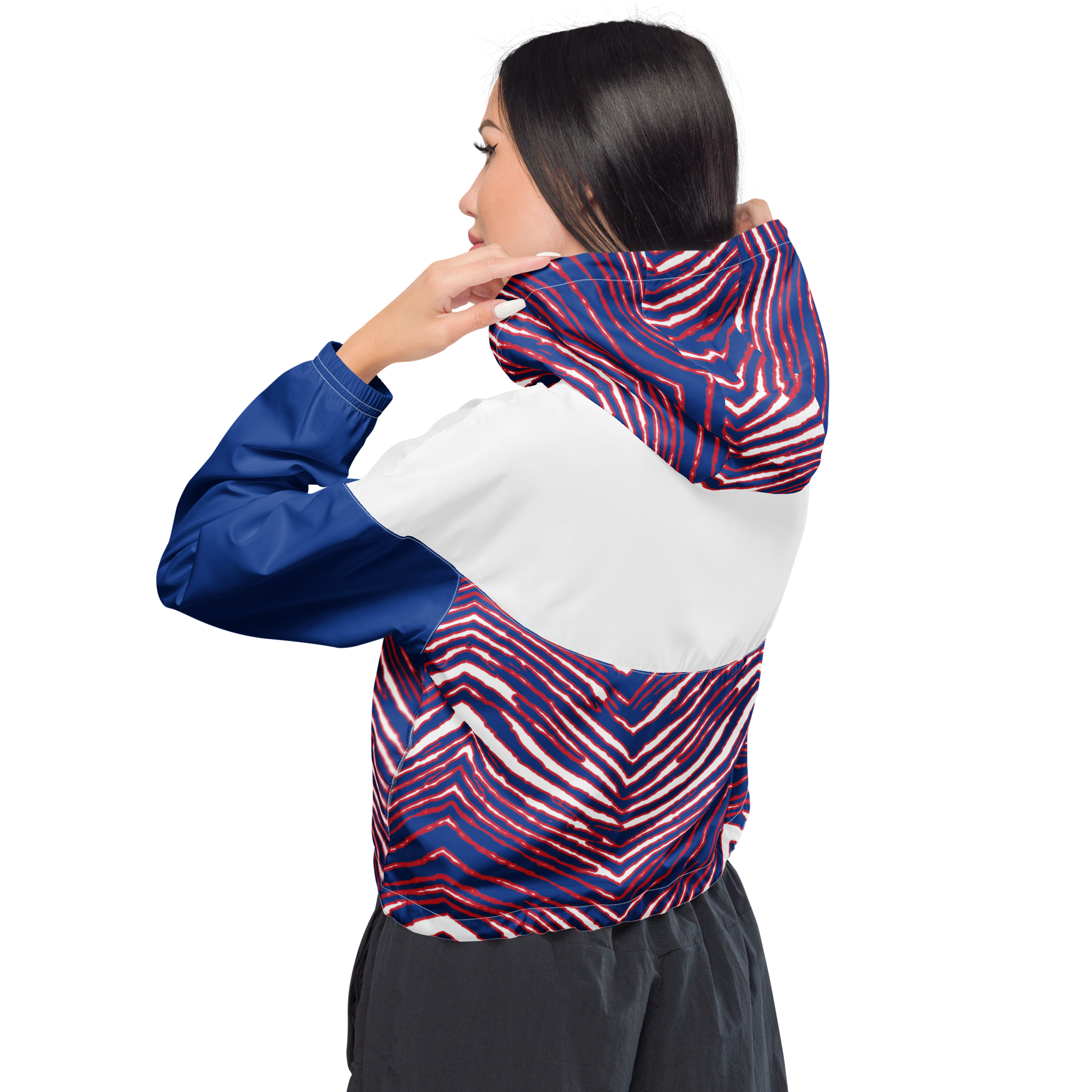 MAFIA GEAR Zubaz Women's Cropped Windbreaker – 26 Shirts