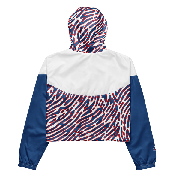 MAFIA GEAR "Mafia Prints" Women’s Cropped Windbreaker