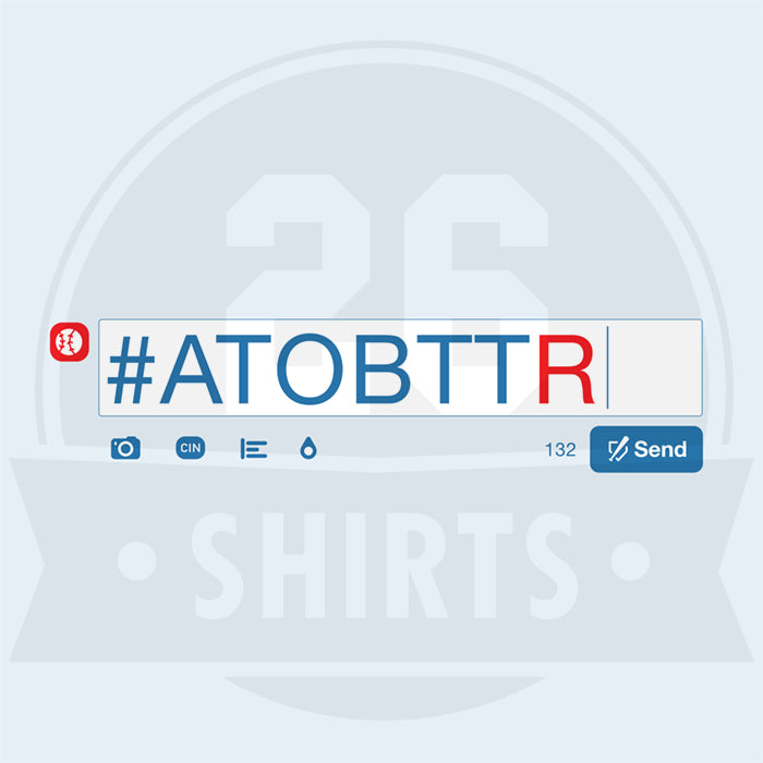 "#ATOBTTR" Cincinnati Ladies T-Shirt