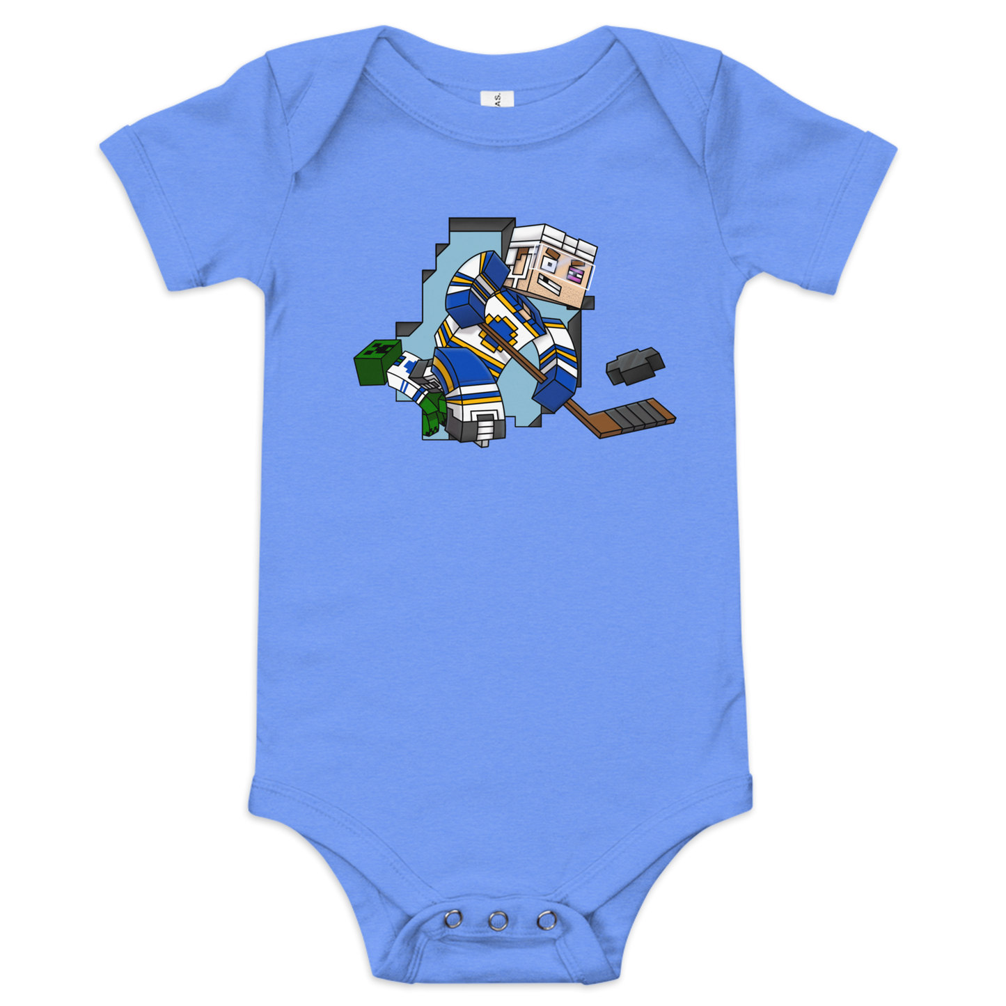 Heather Columbia Blue (90% cotton, 10% polyester)
