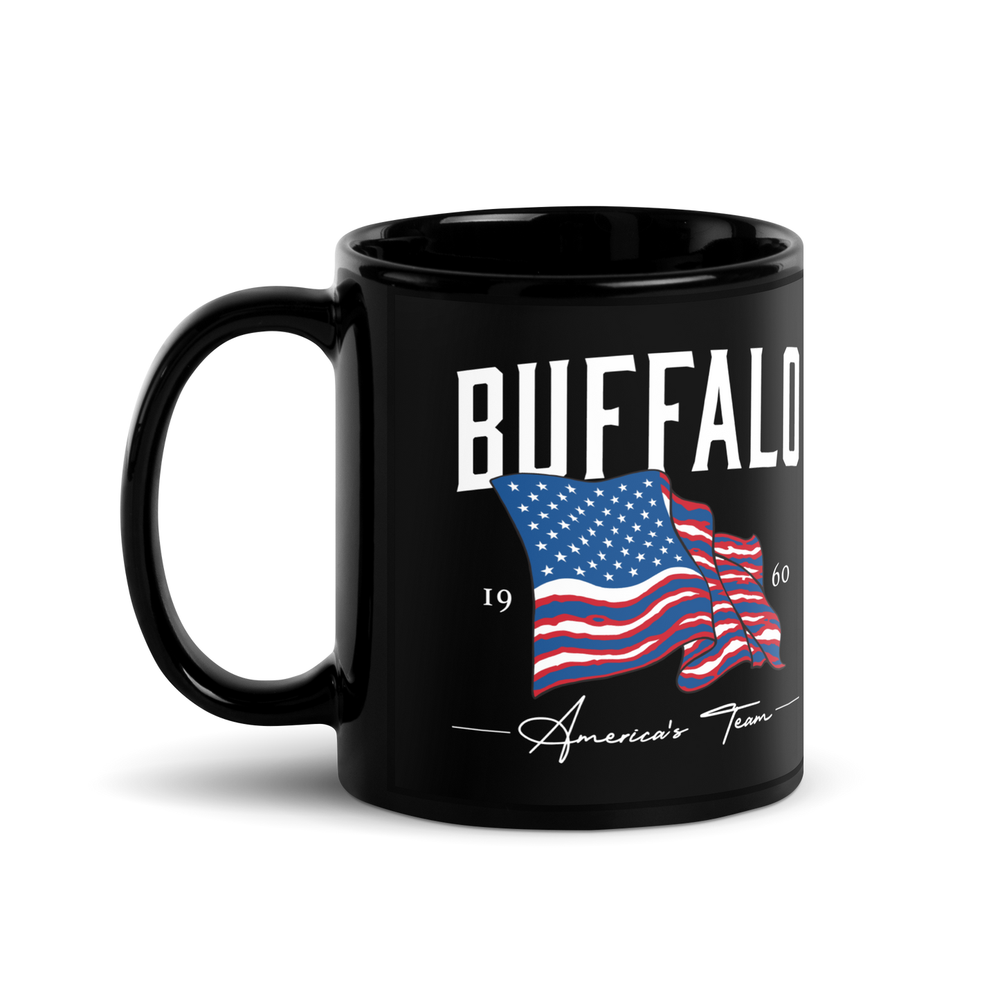 "America's Team" Ceramic Glossy Mug