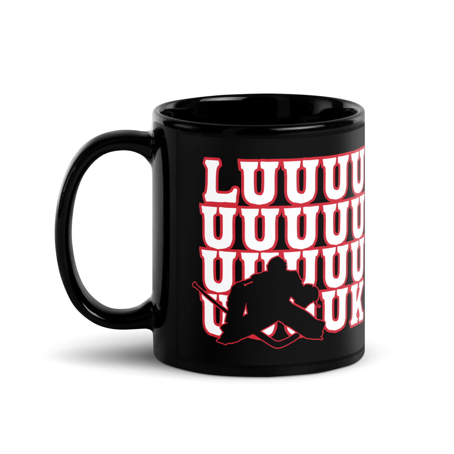 "LUUUK" Ceramic Glossy Mug