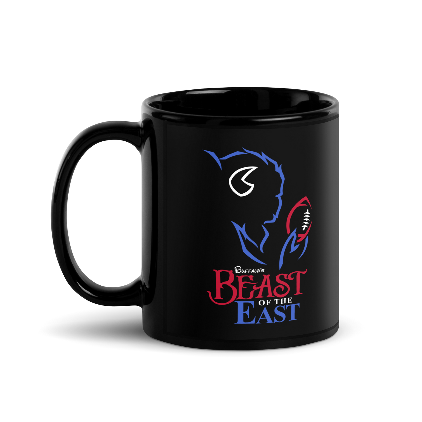 "Beast of the East" 11oz Ceramic Glossy Mug