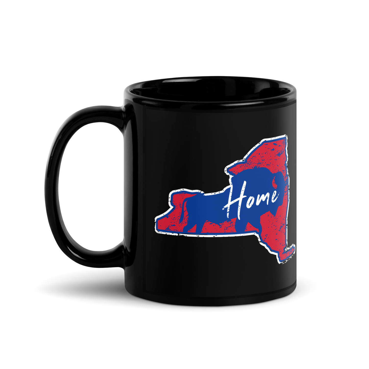 Comeback: "Home" (Red) Ceramic Glossy Mug 11oz