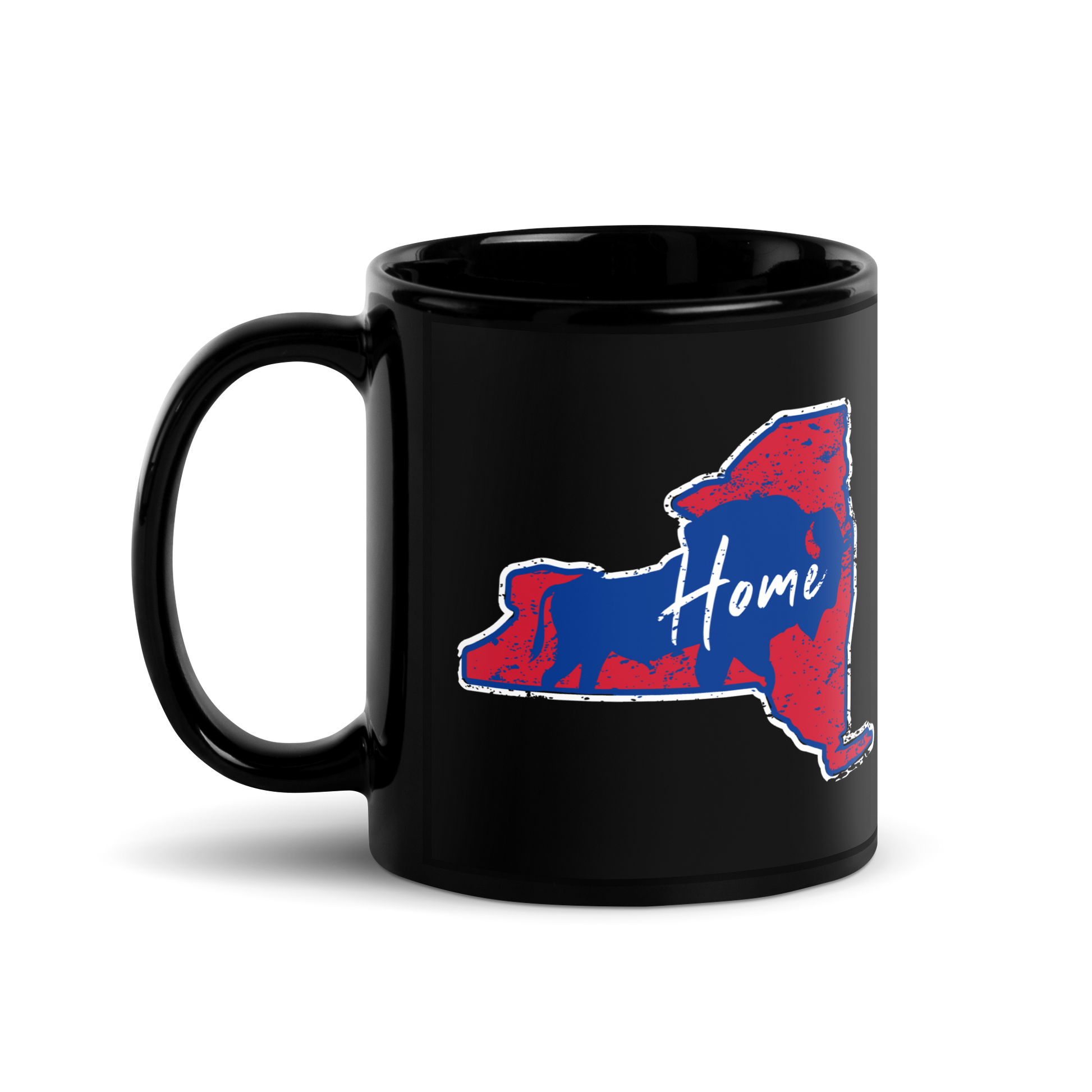 Comeback: "Home" (Red) Ceramic Glossy Mug 11oz