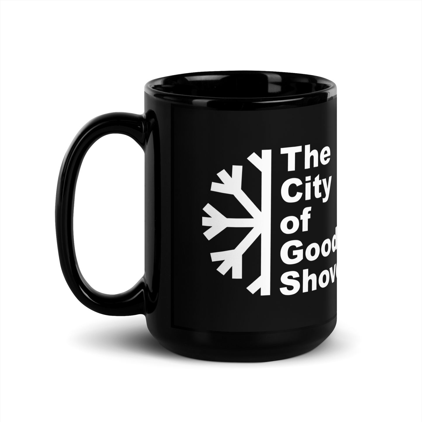 "The City of Good Shovelers" Ceramic Glossy Mug