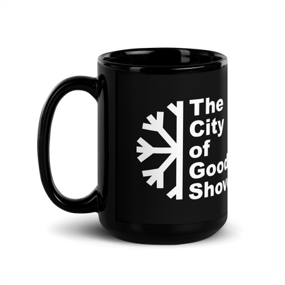 "The City of Good Shovelers" Ceramic Glossy Mug