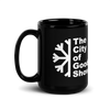 Exclusive Drinkware: "The City of Good Shovelers" Ceramic Glossy Mug