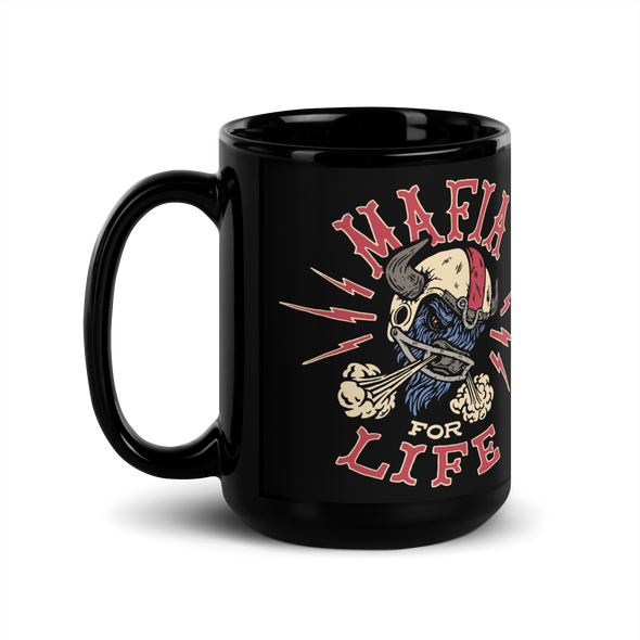 Exclusive Drinkware: "Mafia for Life (2024 Remix)" Ceramic Glossy Mug