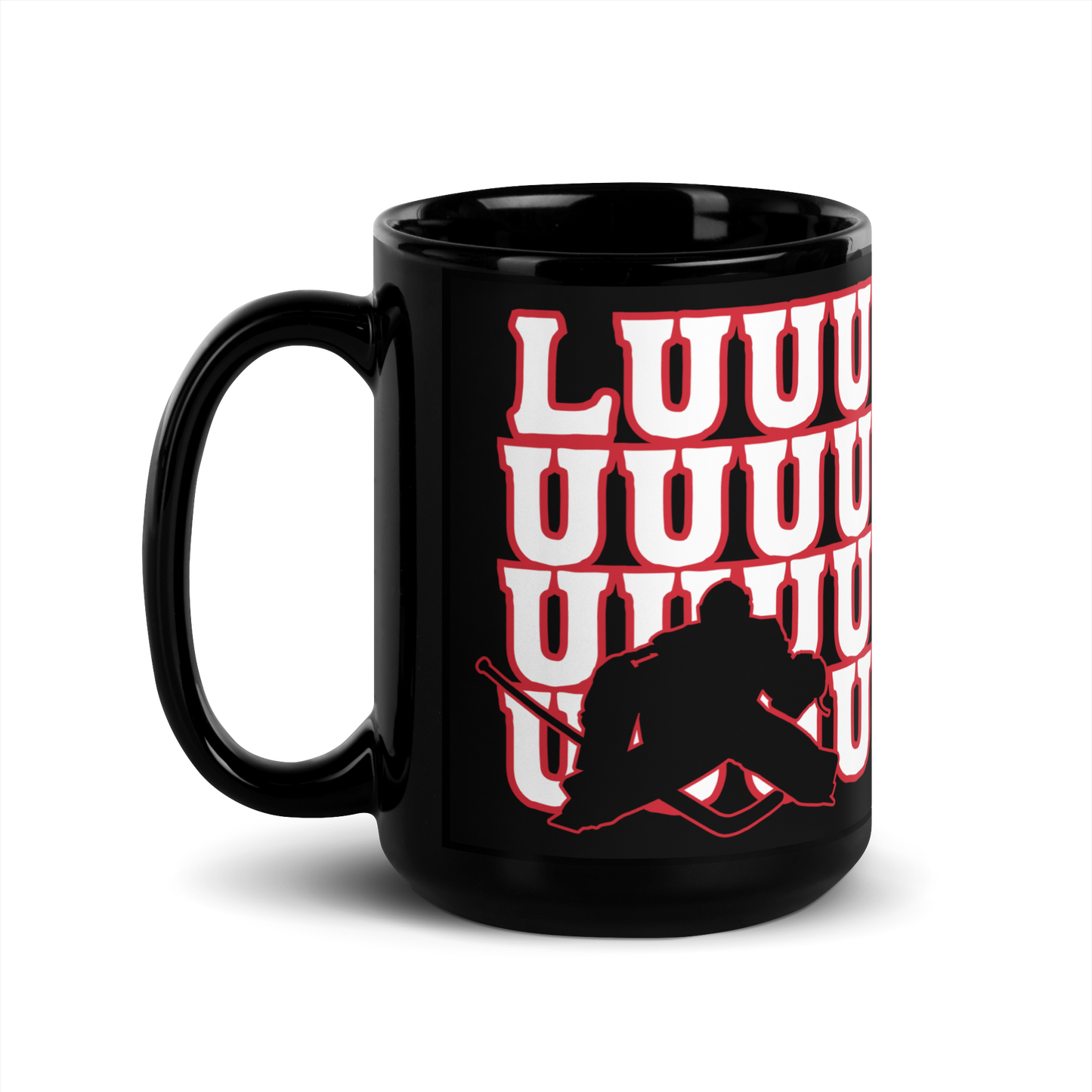 "LUUUK" Ceramic Glossy Mug