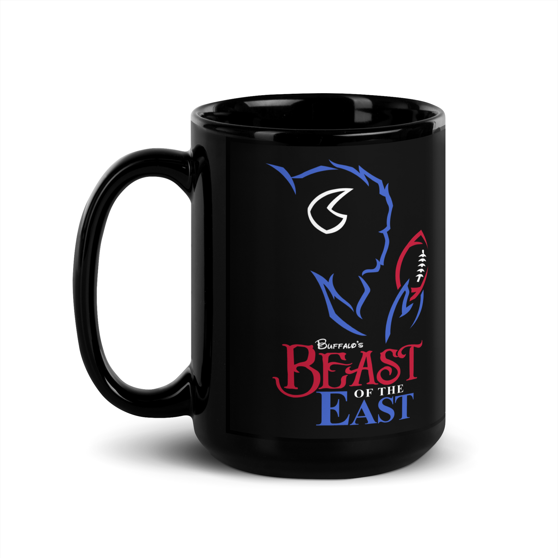 "Beast of the East" 15oz Ceramic Glossy Mug