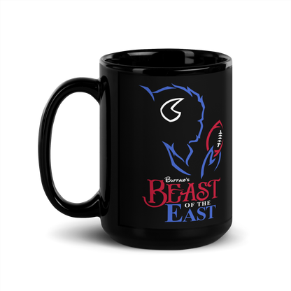 "Beast of the East" 15oz Ceramic Glossy Mug