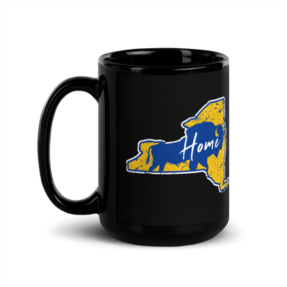 Comeback: "Home" (Yellow) Ceramic Glossy Mug 15oz