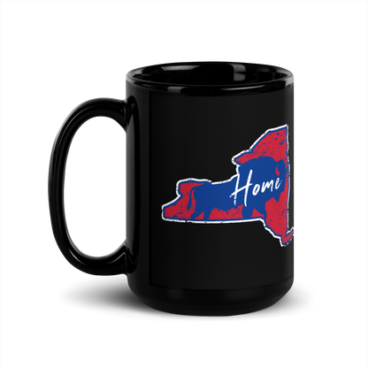 Comeback: "Home" (Red) Ceramic Glossy Mug 15oz