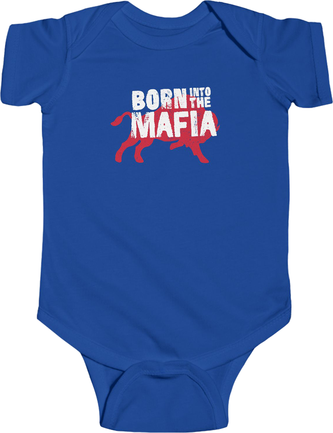 MAFIA Gear: "Born into the Mafia" Baby Onesie