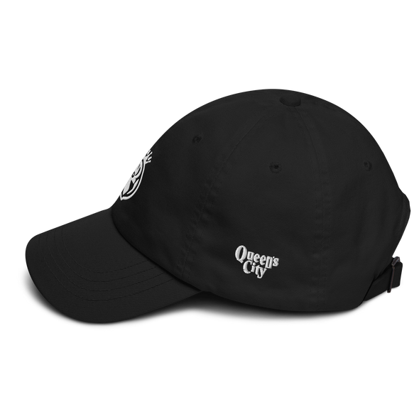 QUEEN'S CITY Logo Dad Hat (Black)