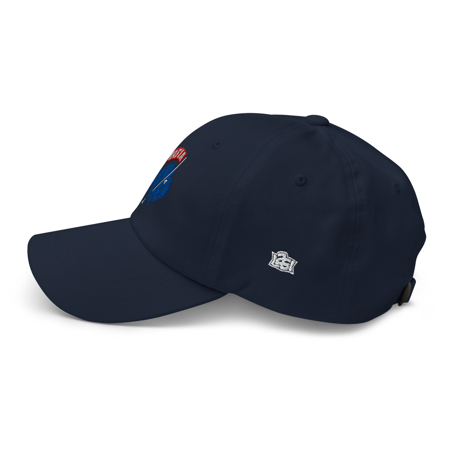 Navy, left side