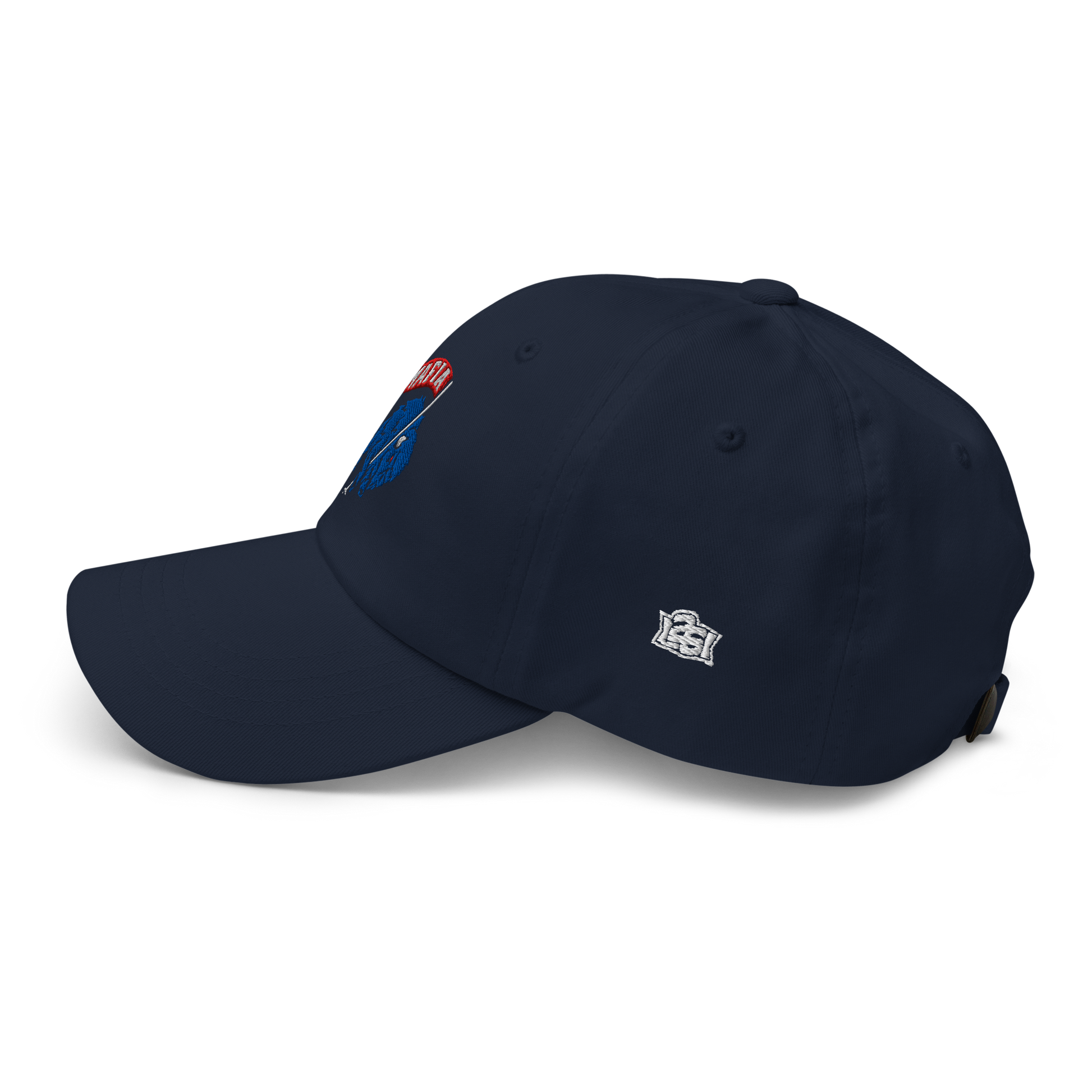 Navy, left side