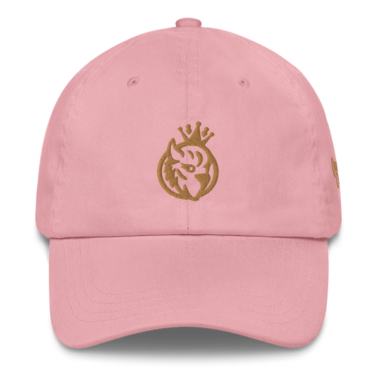 QUEEN'S CITY Logo Dad Hat (Pink)