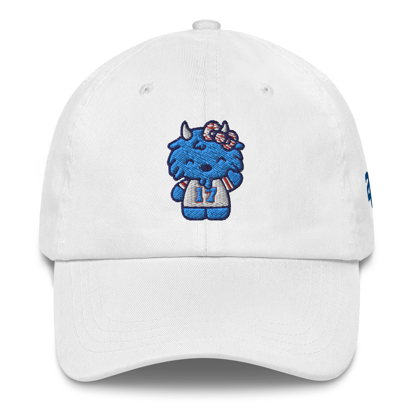 "Hello Buffalo" Dad Cap (White)