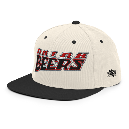"Brotherhood" Snapback Cap (text version, multiple color options)