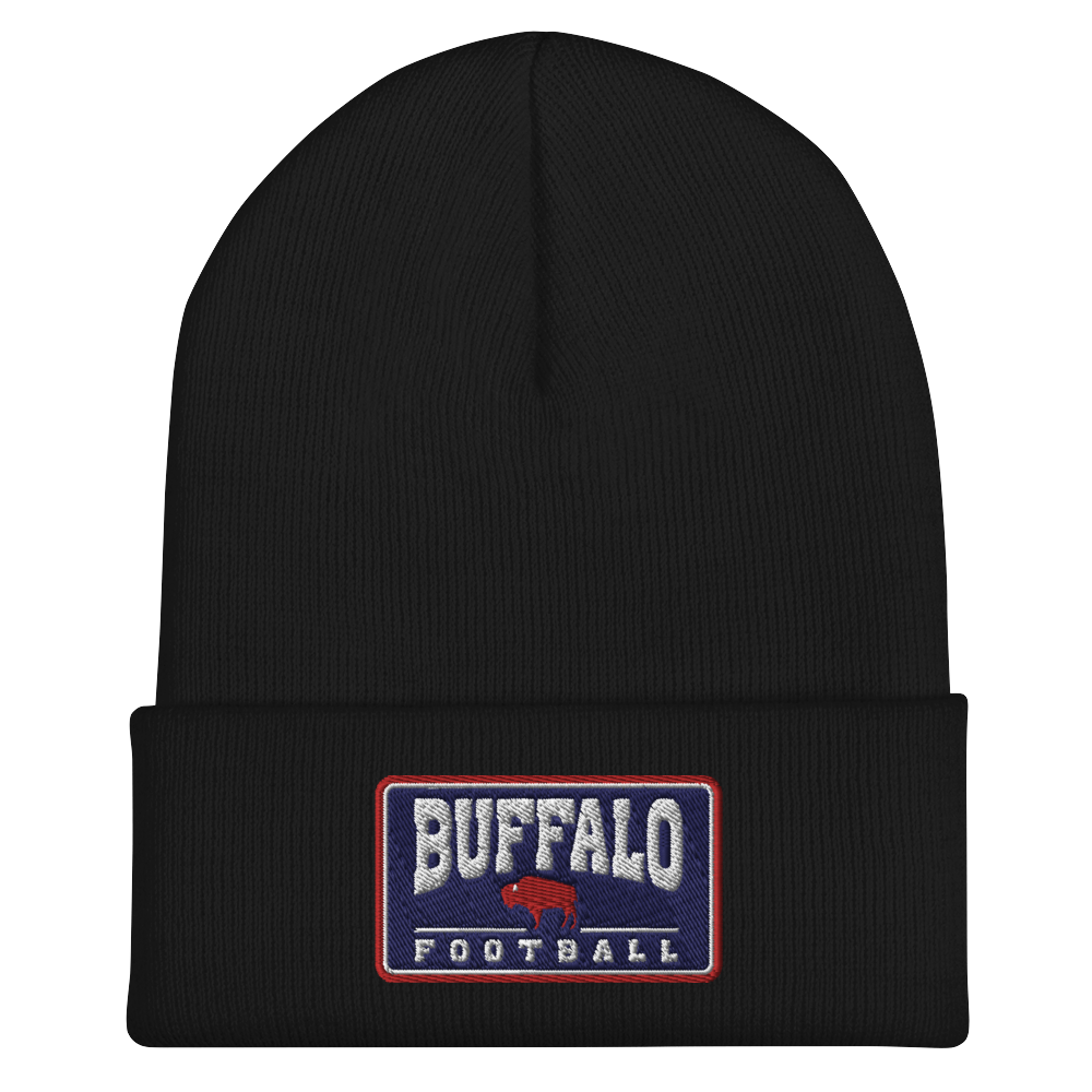 "Buffalo Football" Cuff Beanie