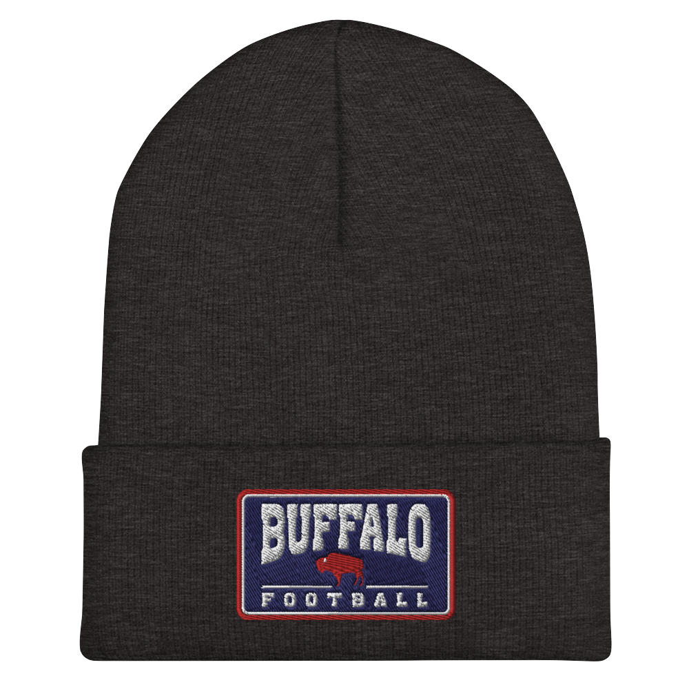 "Buffalo Football" Cuff Beanie