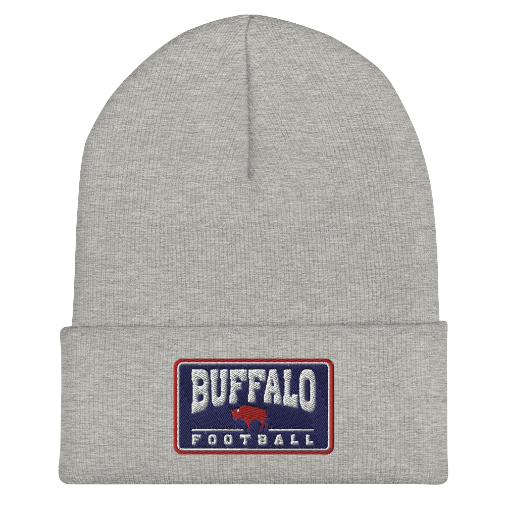 "Buffalo Football" Cuff Beanie