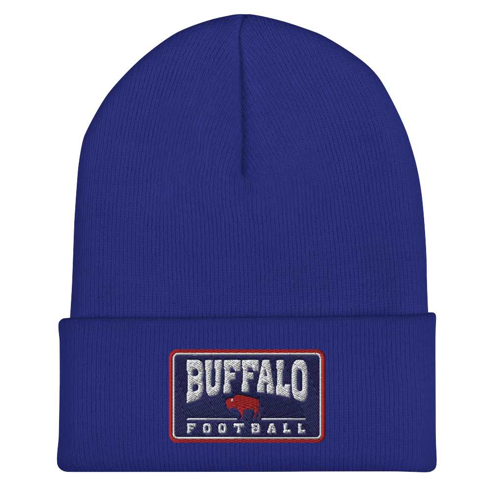 "Buffalo Football" Cuff Beanie