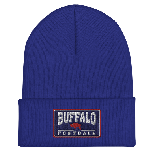 Winter 2023 Collection: "Buffalo Football" Cuff Beanie