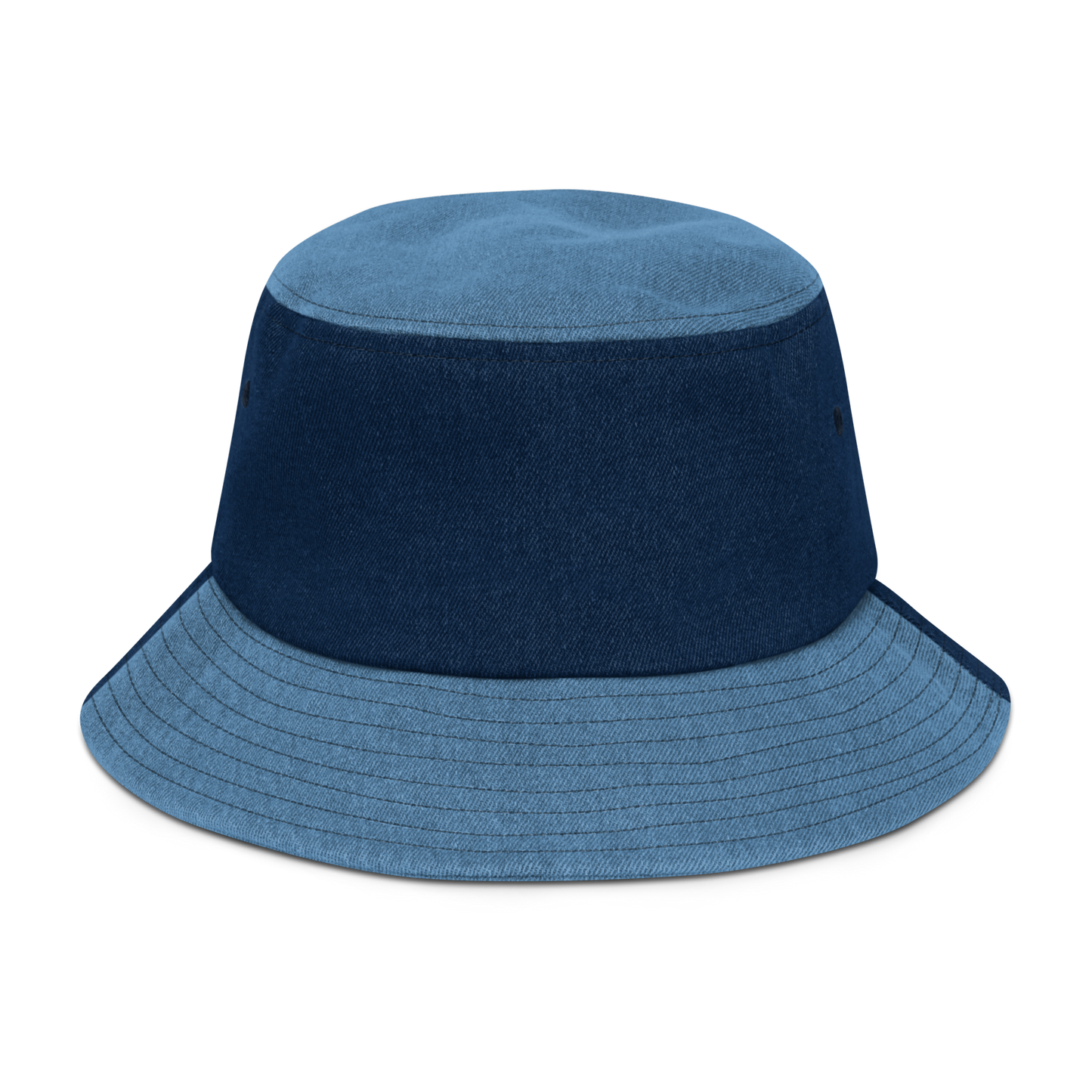 Summer 2024 Collection: "Buffalo Football" Denim Bucket Hat