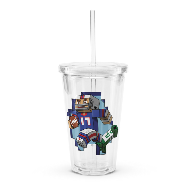 Mafiacraft" 16 oz. Clear Plastic Tumbler  26 Shirts