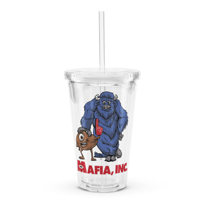 Front, 16 oz. (clear acrylic plastic)