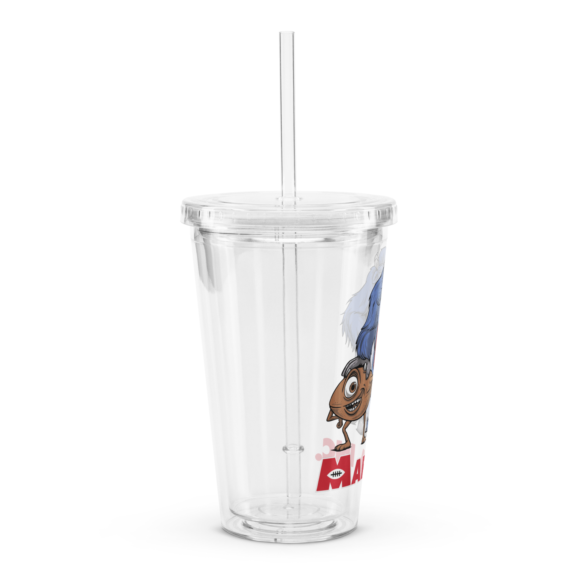 Side, 16 oz. (clear acrylic plastic)