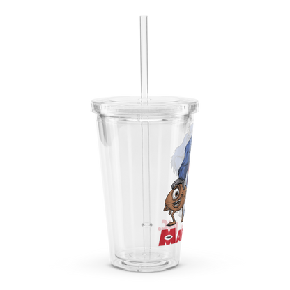 Side, 16 oz. (clear acrylic plastic)