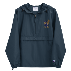 Sweet Home Lacrosse Embroidered Champion Packable Jacket (Navy)