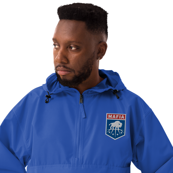 Merry Days of Mafia 2023: "Family Crest" Embroidered Champion Packable Jacket