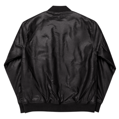 Merry Days of Mafia 2023: "MAFIA 2018" Faux Leather Bomber Jacket