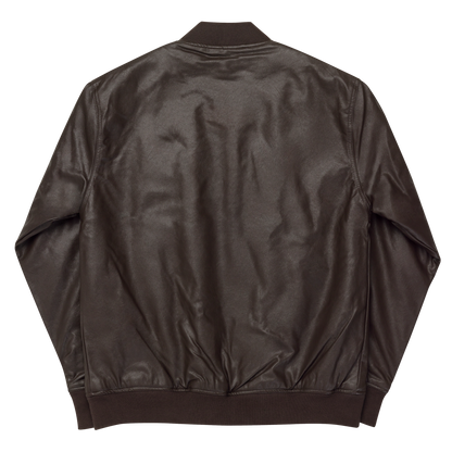 Merry Days of Mafia 2023: "MAFIA 2018" Faux Leather Bomber Jacket