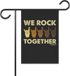 Official Nick Harrison Collection "We Rock Together" Garden Flag & House Banner