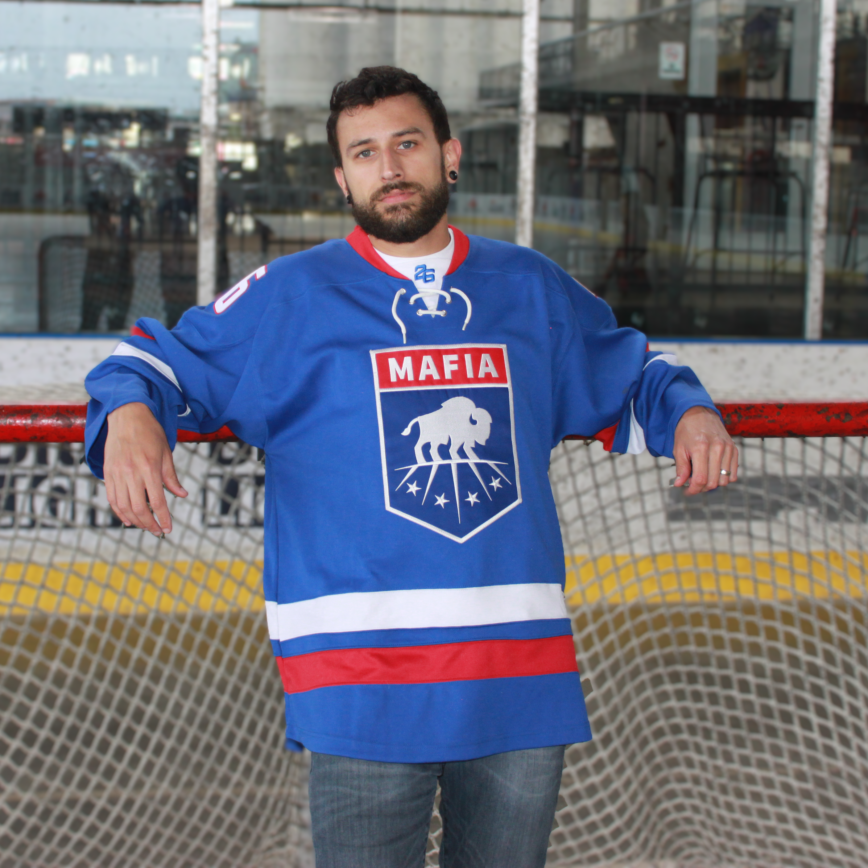 Hockey Fights Cancer - Full-Dye Hockey Jersey