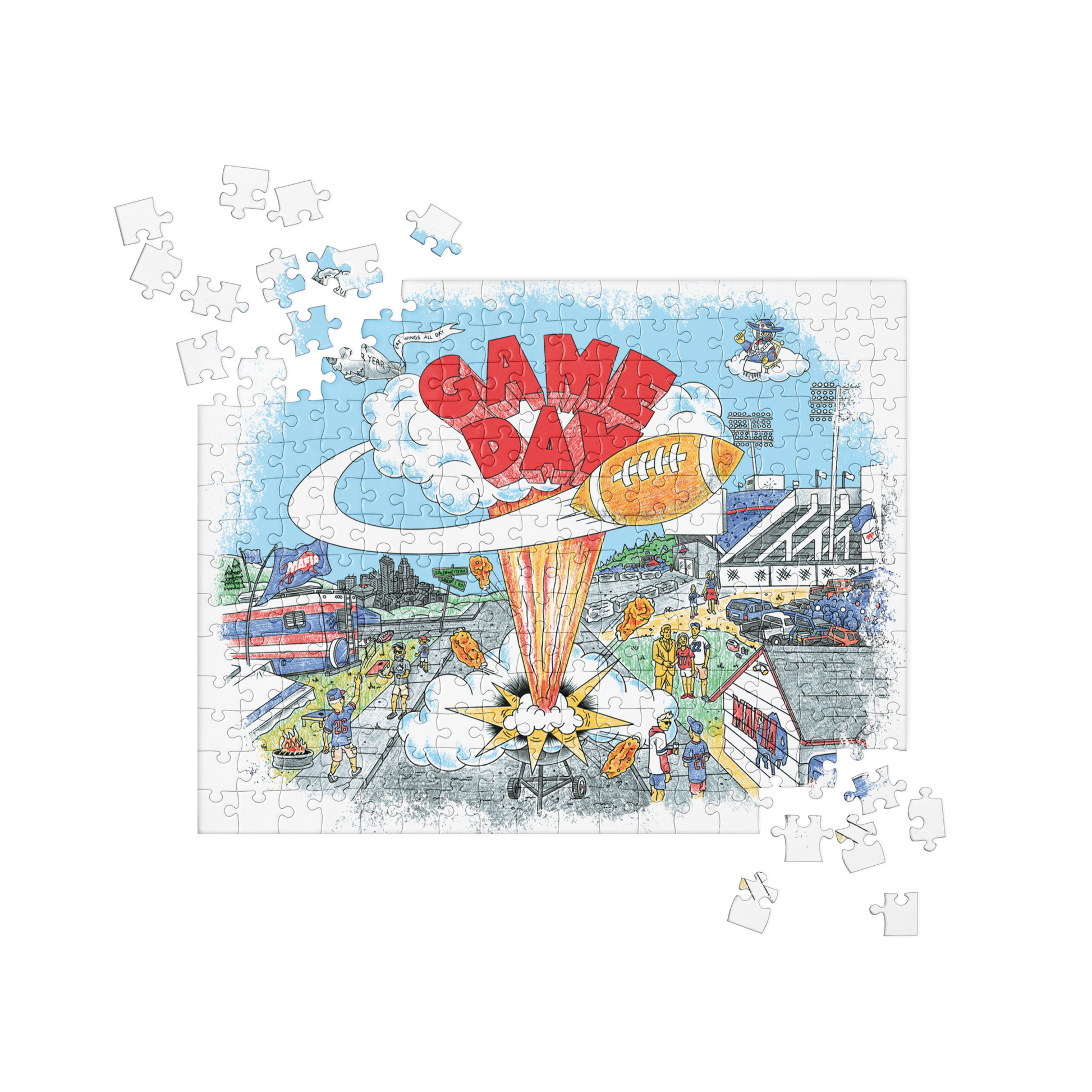 520 pcs puzzle size: 15.74″ × 19.74″ (40 × 50.1 cm)