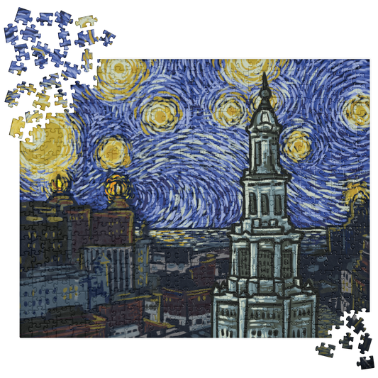 "Buffalo Night" Jigsaw Puzzle