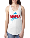 Ladies Racerback Tank, White (60% cotton, 40% polyester)